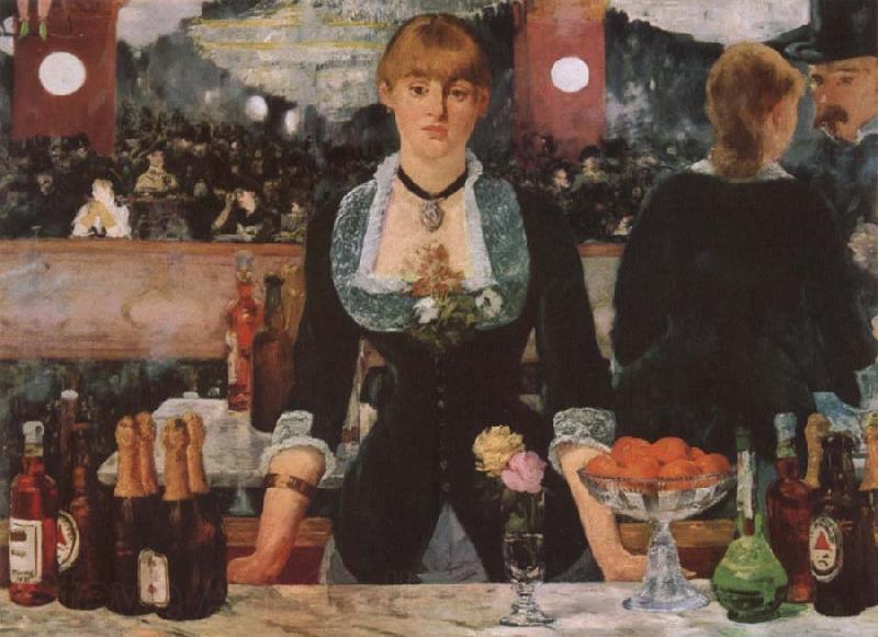 Edouard Manet A Bar at the Follies-Bergere